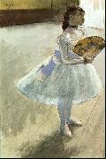 Edgar Degas Dancer with a Fan oil painting reproduction